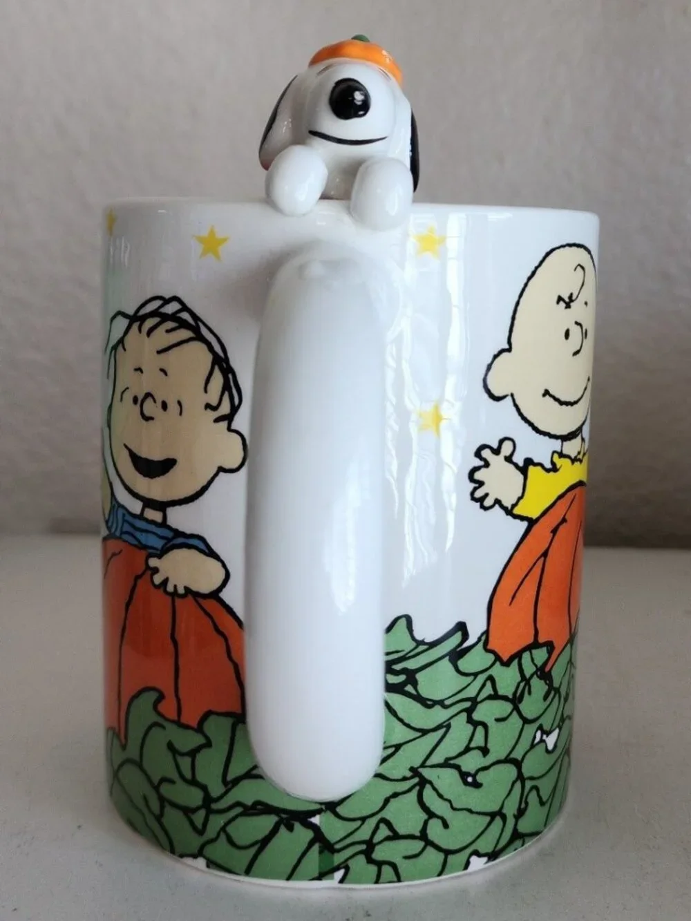 ZB Peanuts Snoopy Linus The Great Pumpkin Coffee Tea Mug Brand NEW Zrike Brand
